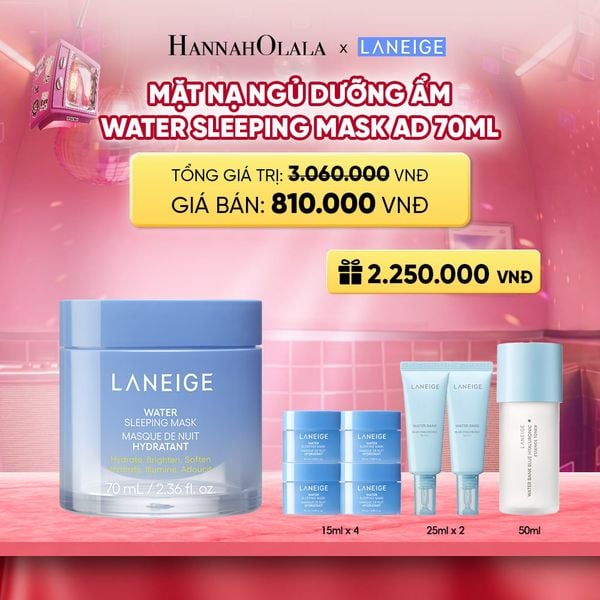  [PHIÊN BẢN CẢI TIẾN] MẶT NẠ NGỦ DƯỠNG ẨM LANEIGE WATER SLEEPING MASK AD 70ML 