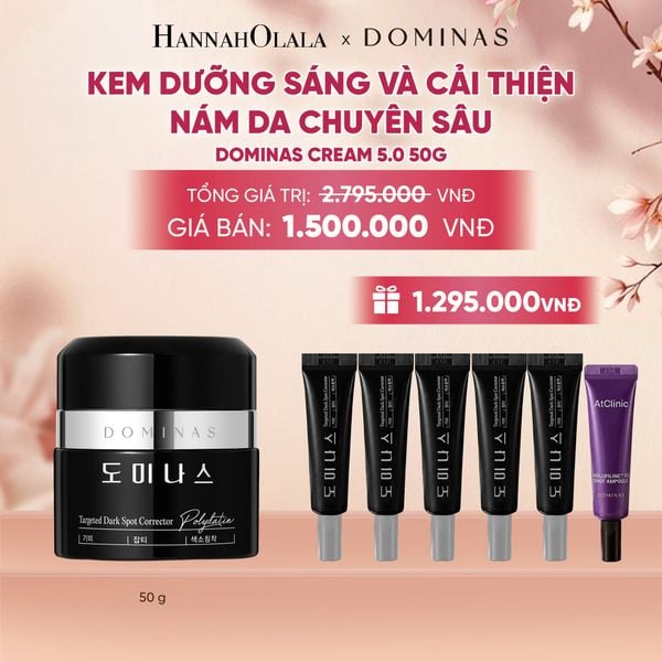 KEM DƯỠNG SÁNG VÀ CẢI THIỆN NÁM DA CHUYÊN SÂU DOMINAS CREAM 5.0 50G - A643 
