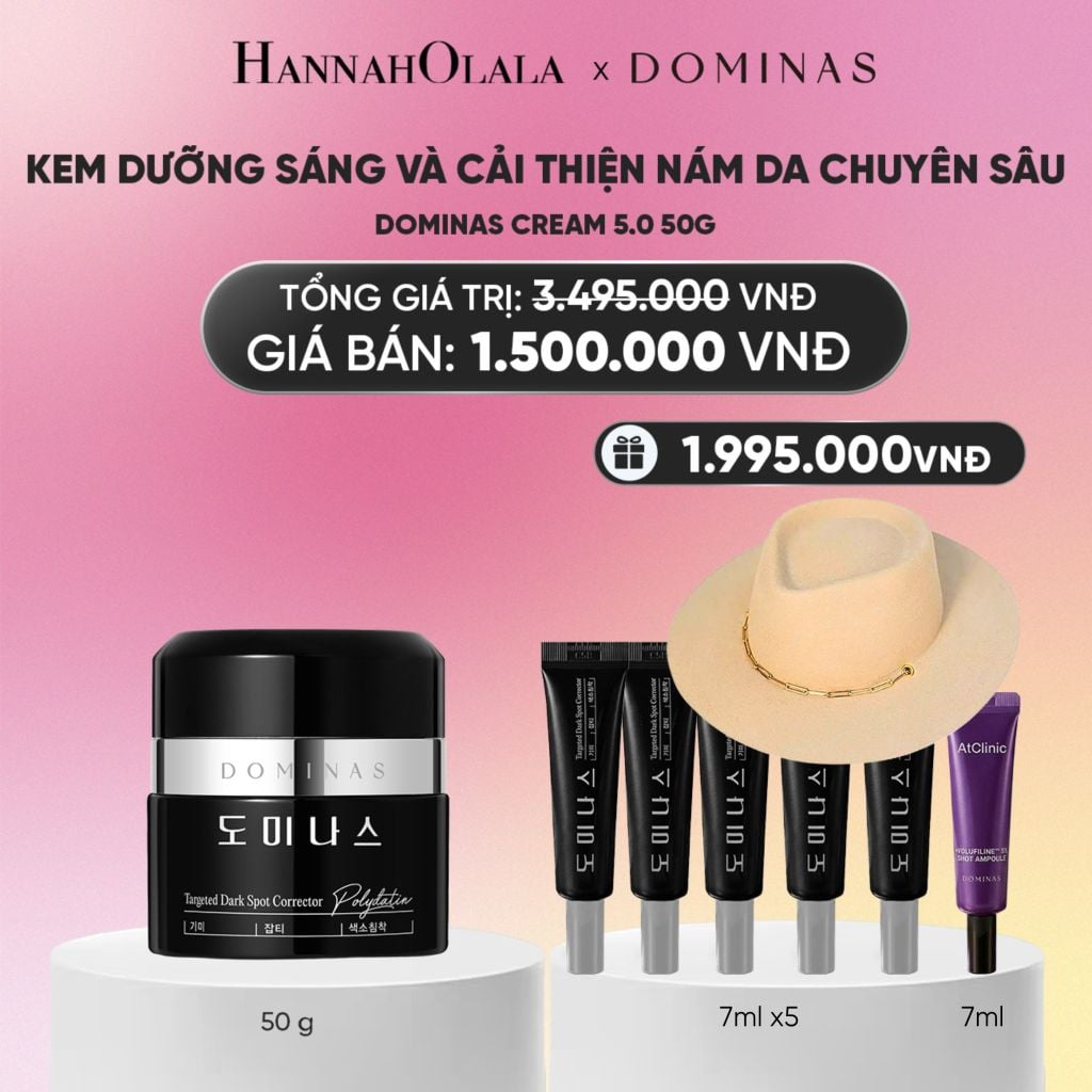  KEM DƯỠNG SÁNG VÀ CẢI THIỆN NÁM DA CHUYÊN SÂU DOMINAS CREAM 5.0 50G_A1759 