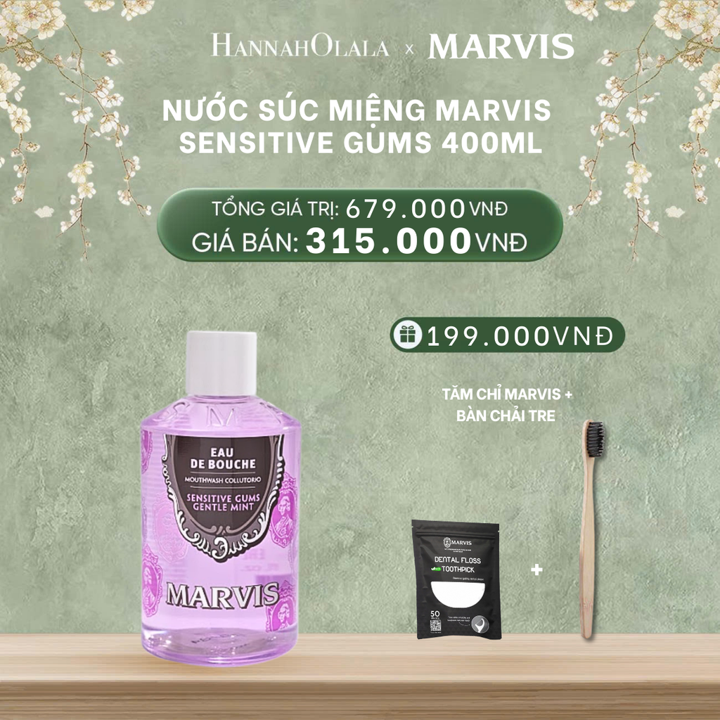  DEAL 1: NƯỚC SÚC MIỆNG MARVIS MOUTHWASH 400ML 