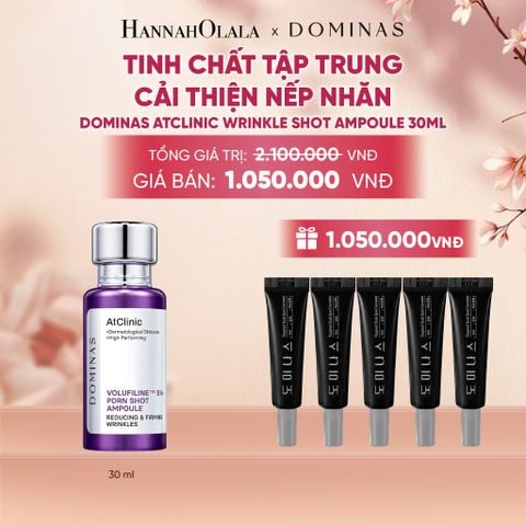  TINH CHẤT TẬP TRUNG CẢI THIỆN NẾP NHĂN DOMINAS ATCLINIC WRINKLE SHOT AMPOULE 30ML - A806 