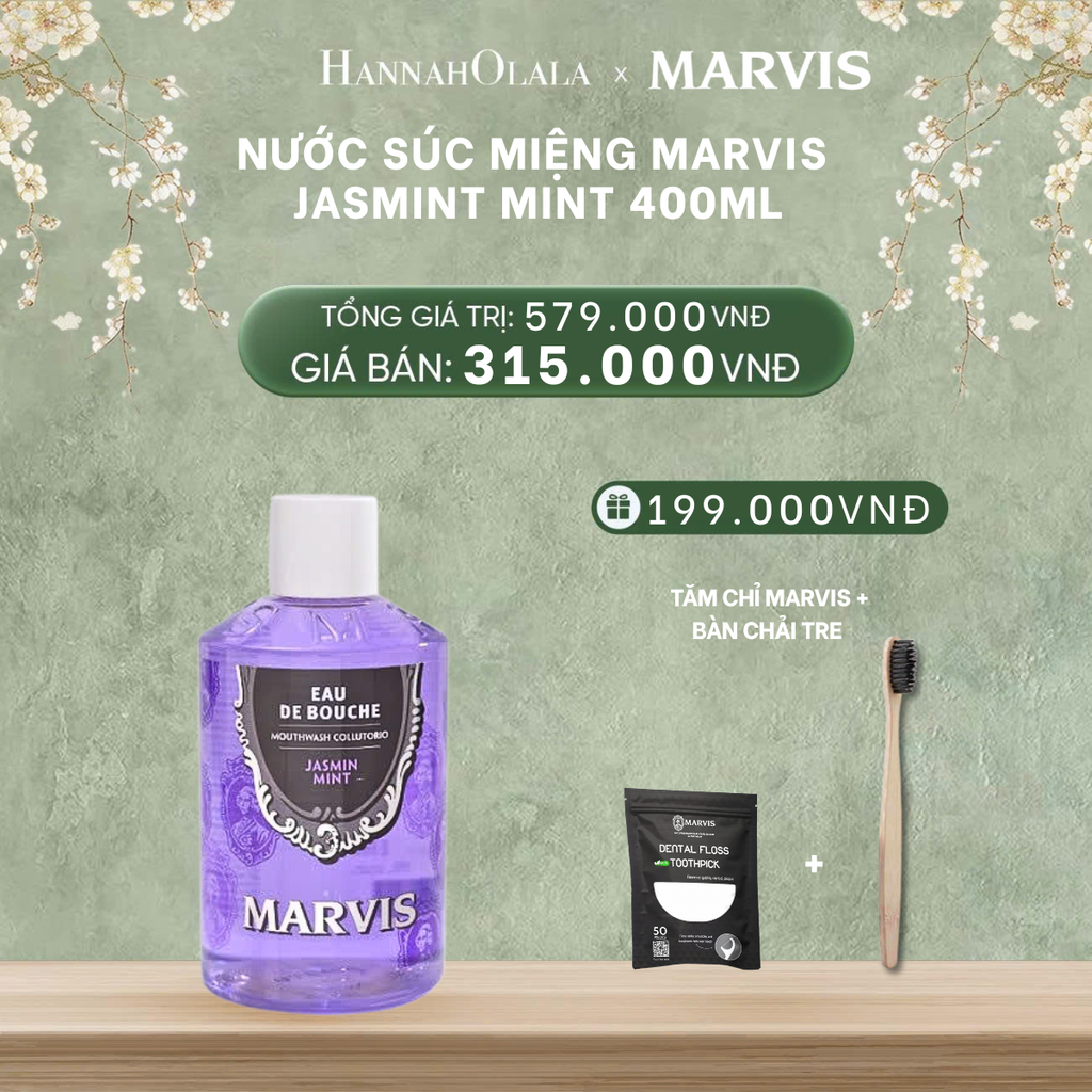  DEAL 1: NƯỚC SÚC MIỆNG MARVIS MOUTHWASH 400ML 