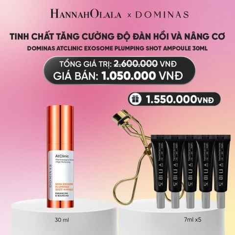  TINH CHẤT TĂNG CƯỜNG ĐỘ ĐÀN HỒI VÀ NÂNG CƠ DOMINAS ATCLINIC EXOSOME PLUMPING SHOT AMPOULE 30ML_A1761 