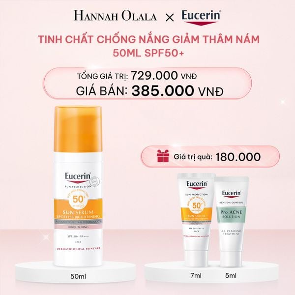  DEAL 05: TINH CHẤT CHỐNG NẮNG GIẢM THÂM NÁM 50ML SPF50+ 