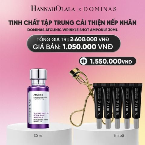  TINH CHẤT TẬP TRUNG CẢI THIỆN NẾP NHĂN DOMINAS ATCLINIC WRINKLE SHOT AMPOULE 30ML_A1760 