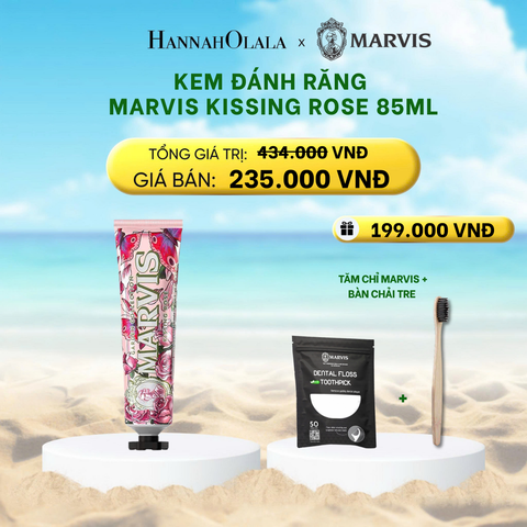  DEAL 3: KEM ĐÁNH RĂNG MARVIS TUÝP FULLSIZE 75/85ML TRẮNG RĂNG THƠM MIỆNG 