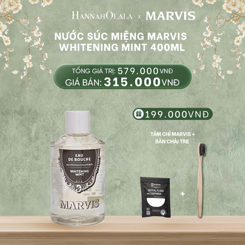  DEAL 1: NƯỚC SÚC MIỆNG MARVIS MOUTHWASH 400ML 