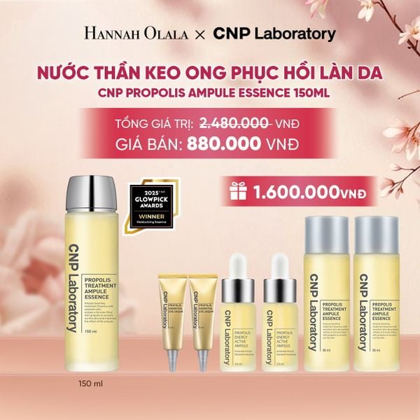  NƯỚC THẦN KEO ONG PHỤC HỒI LÀN DA CNP PROPOLIS TREATMENT AMPULE ESSENCE 150ML - A73 