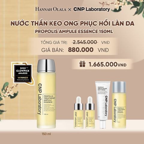  NƯỚC THẦN KEO ONG PHỤC HỒI LÀN DA PROPOLIS TREATMENT AMPULE ESSENCE 150ML - A502 