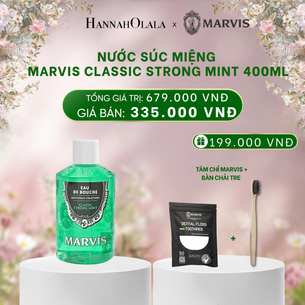  DEAL 1: NƯỚC SÚC MIỆNG MARVIS MOUTHWASH 400ML 