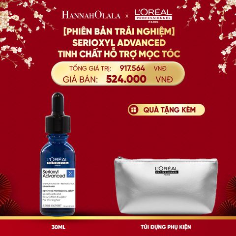  A242_DEAL 16: [PHIÊN BẢN TRẢI NGHIỆM] TINH CHẤT HỖ TRỢ MỌC TÓC SERIOXYL ADVANCED 30ML 