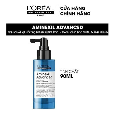  [SẢN PHẨM MỚI] TINH CHẤT XỊT GIẢM RỤNG TÓC CHUYÊN NGHIỆP L'ORÉAL PROFESSIONNEL AMINEXIL ADVANCED 90ML - D13 