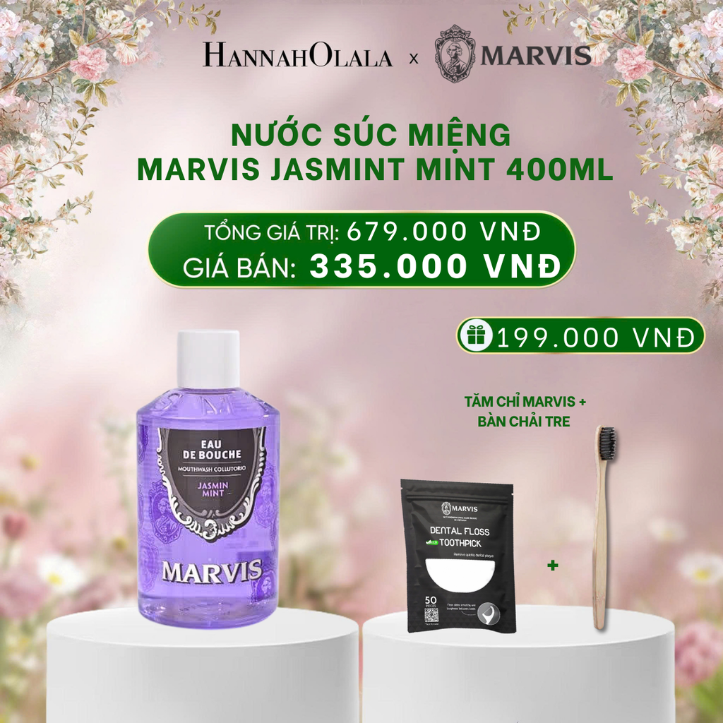  DEAL 1: NƯỚC SÚC MIỆNG MARVIS MOUTHWASH 400ML 