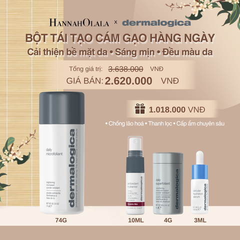  TẨY DA CHẾT BỘT CÁM GẠO SÁNG MỊN & RẠNG RỠ DAILY MICROFOLIANT 75G - DEAL 8 - A1520 