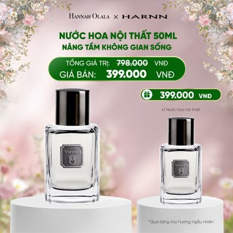  DEAL 8: [MUA 1 TẶNG 1] NƯỚC HOA NỘI THẤT 50ML - NÂNG TẦM KHÔNG GIAN SỐNG 
