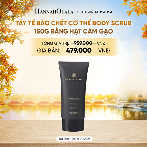  TẨY TẾ BÀO CHẾT CƠ THỂ BODY SCRUB 150G BẰNG HẠT CÁM GẠO HƯƠNG TINH DẦU THIÊN NHIÊN - E231 
