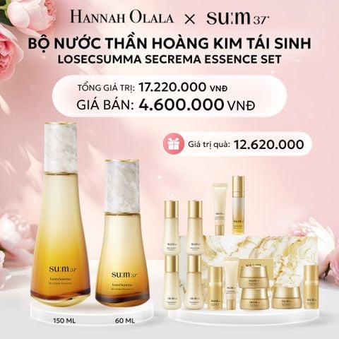  E797: DEAL 35: BỘ NƯỚC THẦN HOÀNG KIM TÁI SINH SU:M37 LOSECSUMMA SECREMA ESSENCE SET - [GIAO HÀNG TỪ 03/10] 