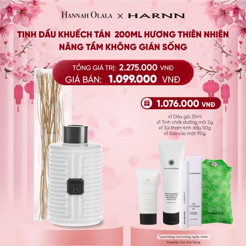  DEAL 8. TINH DẦU KHUẾCH TÁN 200ML HƯƠNG THIÊN NHIÊN - NÂNG TẦM KHÔNG GIÁN SỐNG 