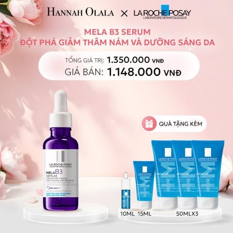  E128: DEAL 8 DƯỠNG CHẤT GIÚP CẢI THIỆN GIẢM THÂM NÁM & DƯỠNG SÁNG TOÀN DIỆN MELA B3 SERUM 30ML 