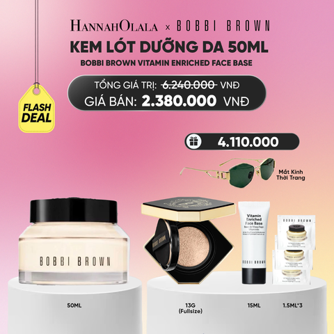  COMBO KEM LÓT VITAMIN ENRICHED FACE BASED 50ML VÀ 1 INTENSIVE SERIM CUSHION_A2059 