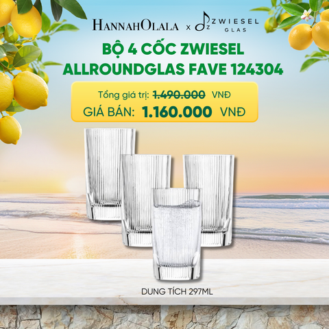  BỘ 4 CỐC ZWIESEL ALLROUNDGLAS - A2159 