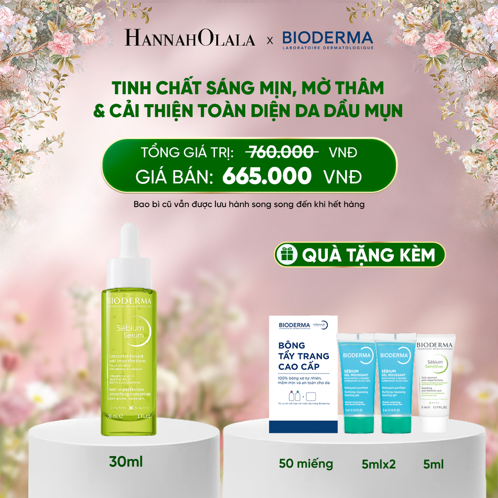  DEAL 9: TINH CHẤT SÁNG MỊN, MỜ THÂM, CẢI THIỆN TOÀN DIỆN DA DẦU MỤN 