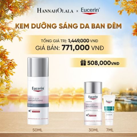  KEM DƯỠNG HỖ TRỢ SÁNG DA BAN ĐÊM EUCERIN SPOTLESS BRIGHTENING NIGHT CREAM 50ML - E906 