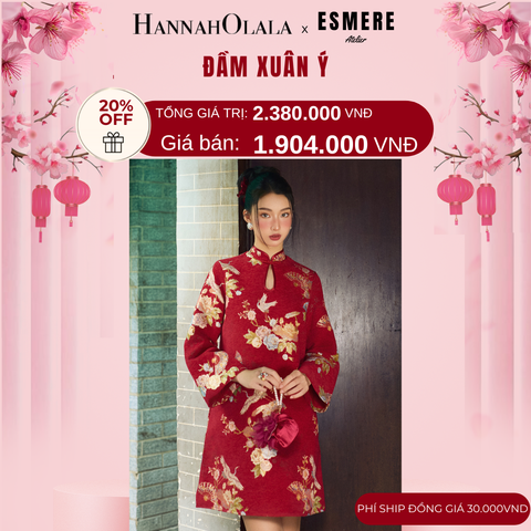  A633_DEAL 9: ĐẦM MẶC TẾT XUÂN Ý 