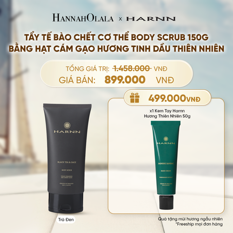  TẨY TẾ BÀO CHẾT CƠ THỂ BODY SCRUB 150G BẰNG HẠT CÁM GẠO HƯƠNG TINH DẦU THIÊN NHIÊN - A1406 