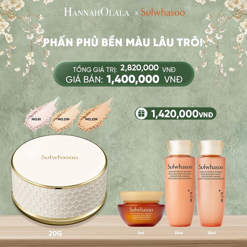  DEAL 6: PHẤN PHỦ PERFECTING POWDER 
