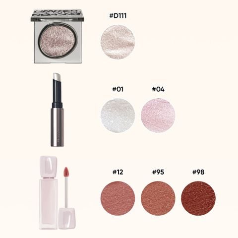  SON KEM BÁN LÌ + THỎI BẮT SÁNG + Ô MẮT ĐƠN_ D1469 