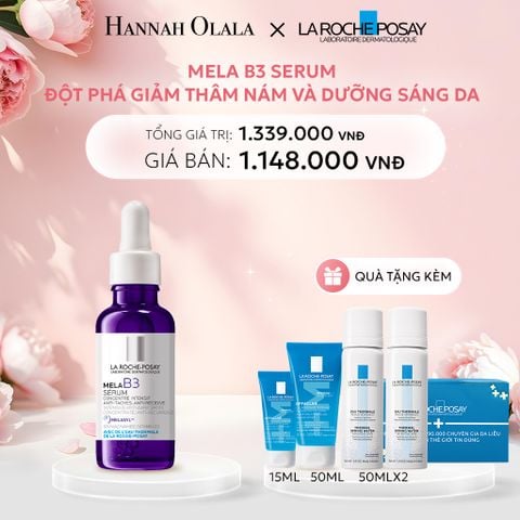  E128: DEAL 8 DƯỠNG CHẤT GIÚP CẢI THIỆN GIẢM THÂM NÁM & DƯỠNG SÁNG TOÀN DIỆN MELA B3 SERUM 30ML 