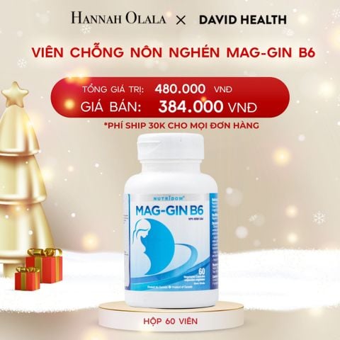  DEAL 7: VIÊN CHỐNG NÔN NGHÉN MAG-GIN B6 (60 VIÊN) 