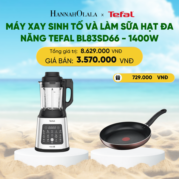  MÁY XAY SINH TỐ VÀ LÀM SỮA HẠT ĐA NĂNG TEFAL BL83SD66 - 1400W 