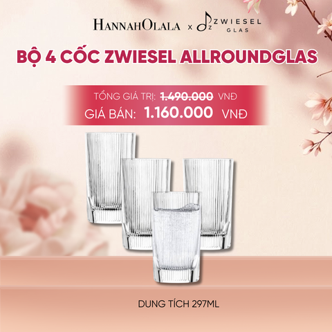  BỘ 4 CỐC ZWIESEL ALLROUNDGLAS - A827 