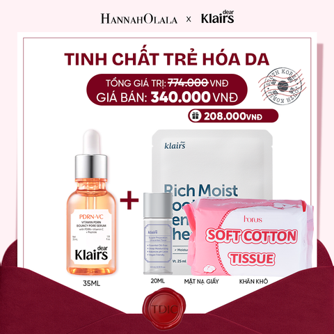  DEAR KLAIRS TINH CHẤT VITAMIN PDRN BOUNCY PORE SERUM 35 ML_M86 