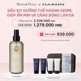  E479_DEAL 8: DẦU XỊT DƯỠNG THỂ HARNN GIÚP ẨM MỊN VÀ CĂNG BÓNG LÀN DA 260ML 