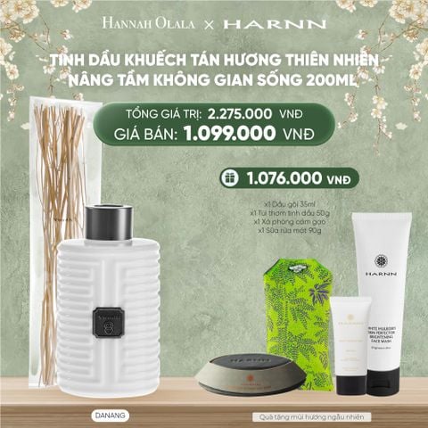  DEAL 9: TINH DẦU KHUẾCH TÁN 200ML HƯƠNG THIÊN NHIÊN - NÂNG TẦM KHÔNG GIAN SỐNG 