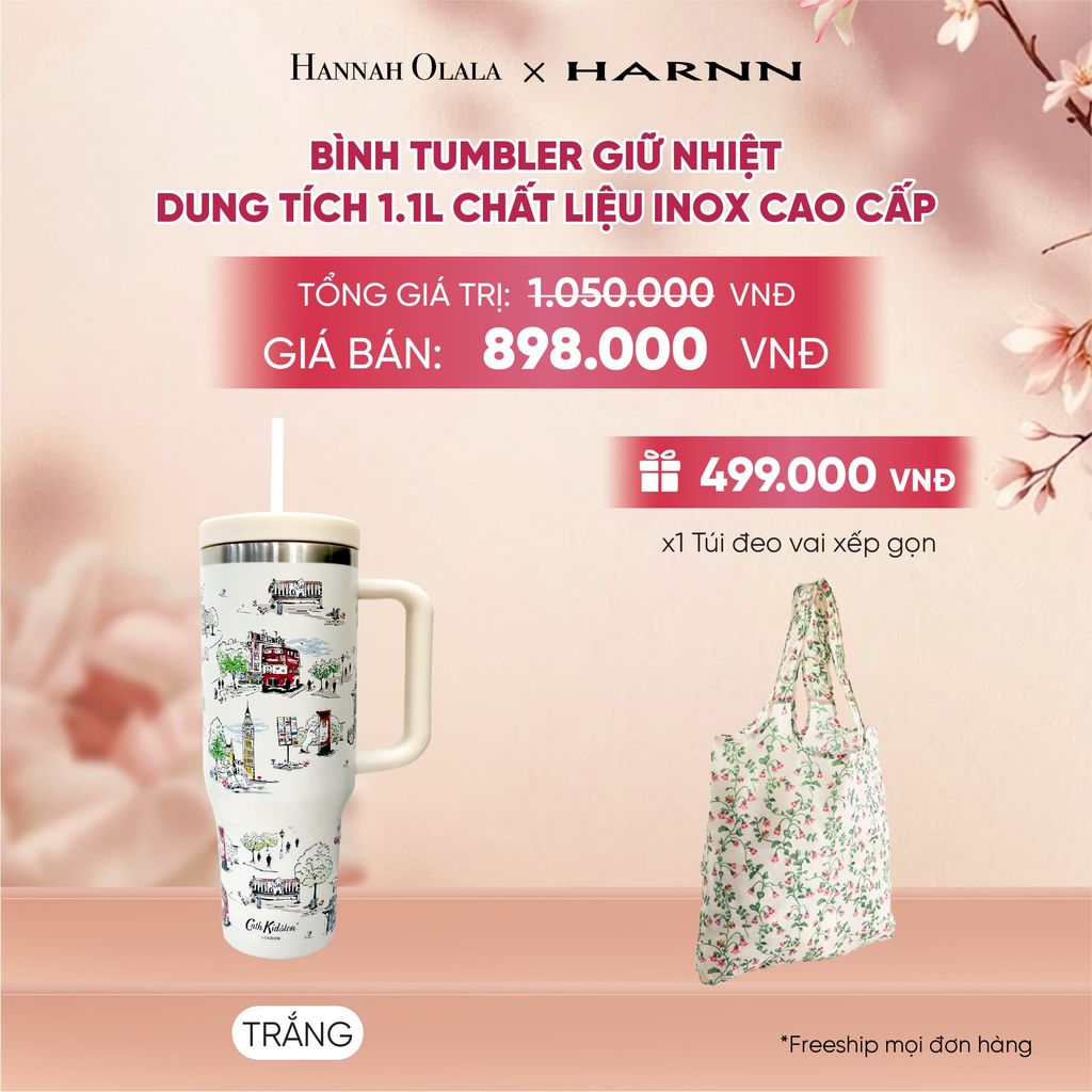  BÌNH TUMBLER GIỮ NHIỆT CATH KIDSTON DUNG TÍCH 1.1L CHẤT LIỆU INOX CAO CẤP - A2072 