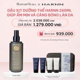  E479_DEAL 8: DẦU XỊT DƯỠNG THỂ HARNN GIÚP ẨM MỊN VÀ CĂNG BÓNG LÀN DA 260ML 