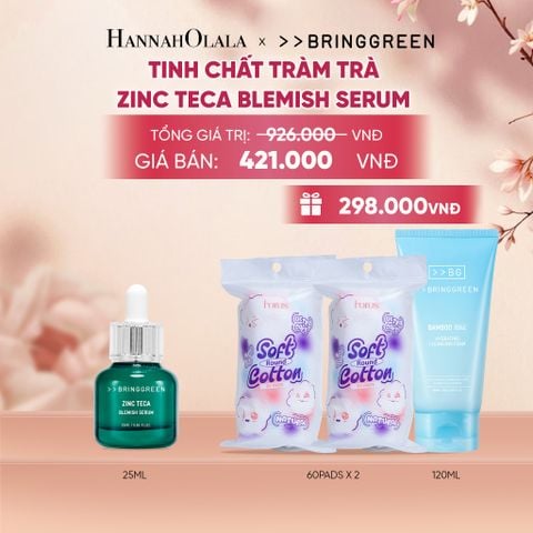  TINH CHẤT TRÀM TRÀ BRING GREEN ZINC TECA BLEMISH SERUM DÀNH CHO DA DẦU MỤN 25ML - A1530 