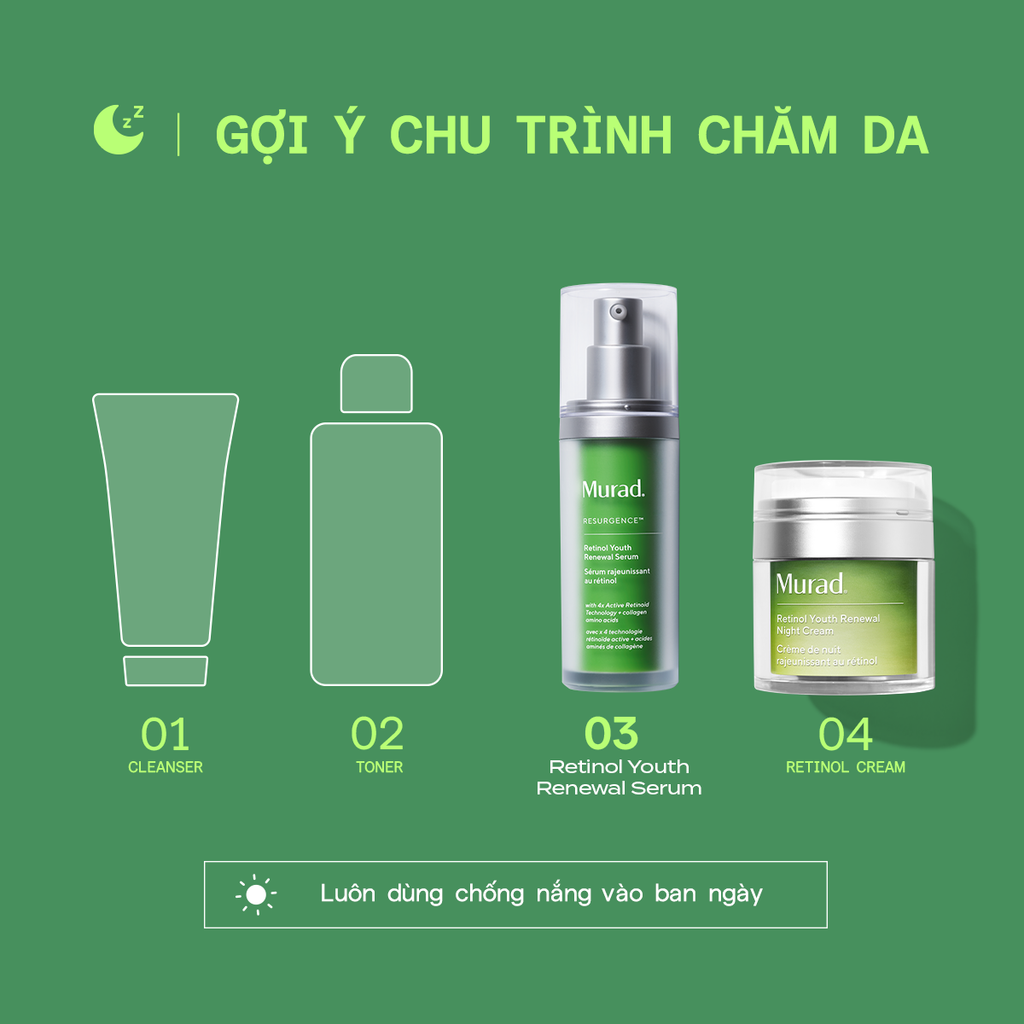  [FLASH DEAL 10]: [NEW] TINH CHẤT RETINOL GIÚP DA MỊN MÀNG VÀ LÀM MỜ NẾP NHĂN 30ML 
