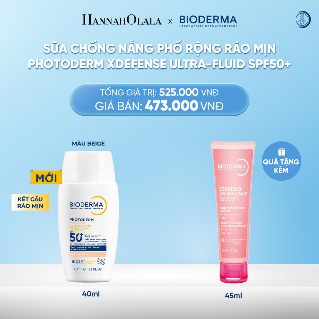  DEAL 10: SỮA CHỐNG NẮNG PHỔ RỘNG RÁO MỊN, BẢO VỆ DA TOÀN DIỆN SPF50+ PA++++ (CHỌN MÀU) 