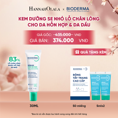  KEM DƯỠNG THU NHỎ LỖ CHÂN LÔNG CHO DA DẦU MỤN - A1566 