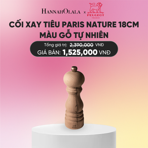  CỐI XAY TIÊU PARIS NATURE 18CM 