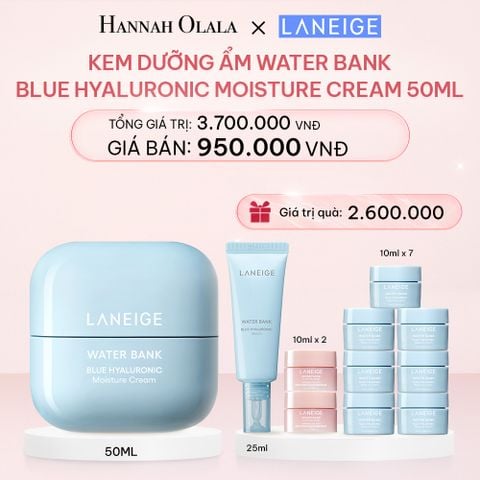  E276_DEAL 8: KEM DƯỠNG ẨM WATER BANK BLUE HYALURONIC MOISTURE CREAM 50ML 