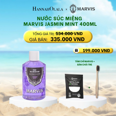  DEAL 1: NƯỚC SÚC MIỆNG MARVIS MOUTHWASH 400ML 