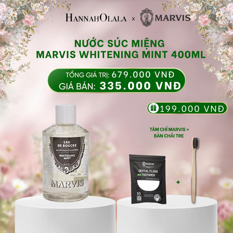  DEAL 1: NƯỚC SÚC MIỆNG MARVIS MOUTHWASH 400ML 