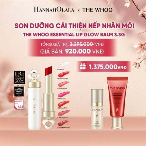  SON DƯỠNG CẢI THIỆN NẾP NHĂN MÔI THE WHOO ESSENTIAL LIP GLOW BALM - A416 