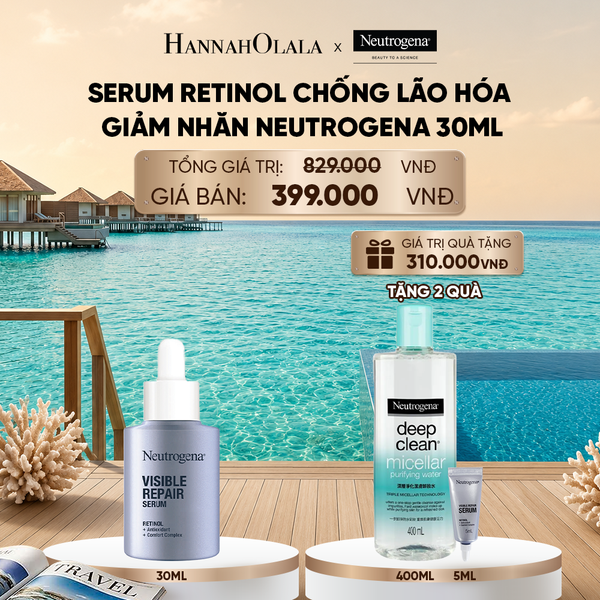  SERUM RETINOL CHỐNG LÃO HÓA GIẢM NHĂN NEUTROGENA VISIBLE REPAIR 30ML_ D923 